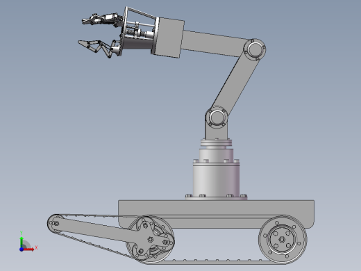 菠萝采摘器结构设计三维SW2014带参+CAD+说明书缩略图