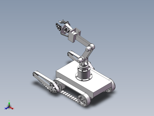 菠萝采摘器结构设计三维SW2014带参+CAD+说明书缩略图