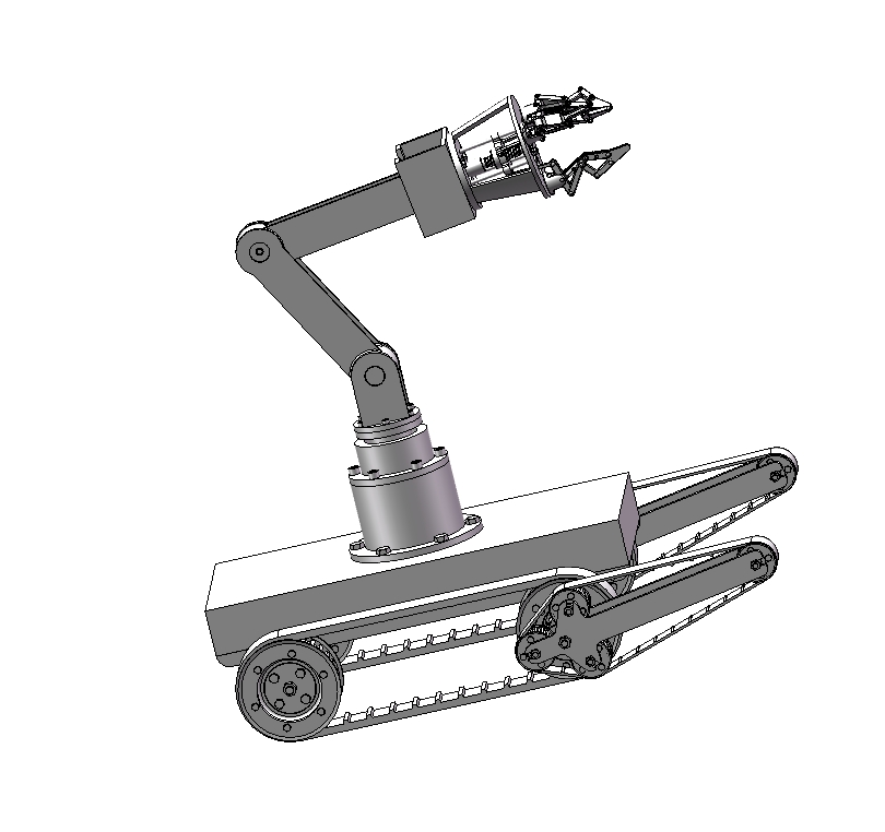 菠萝采摘器结构设计三维SW2014带参+CAD+说明书