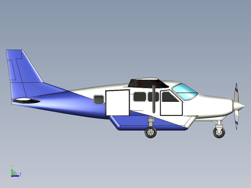 Cessna Grand Caravan电动小飞机