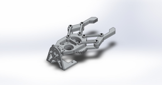 solidworks机械手模型缩略图