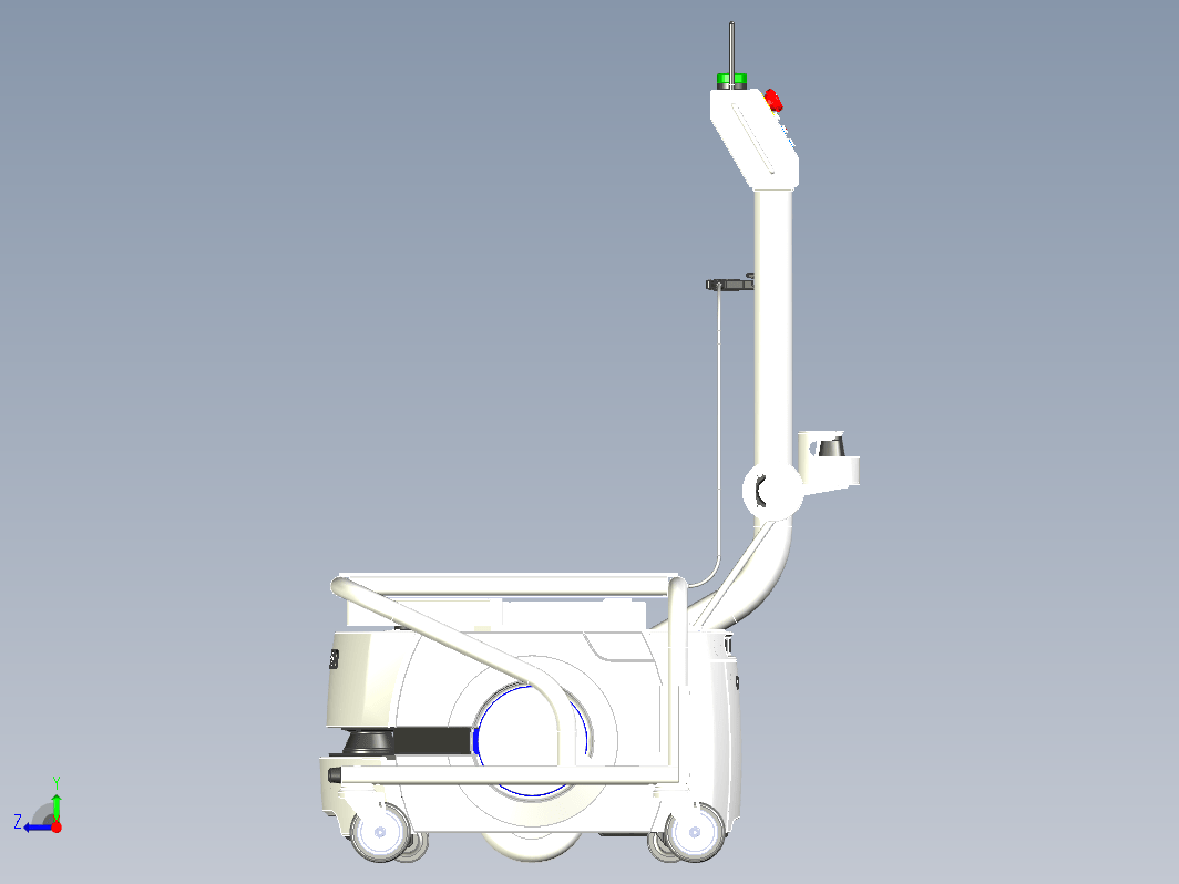 Omron LD CartAGV移动机器人车及其载重平台