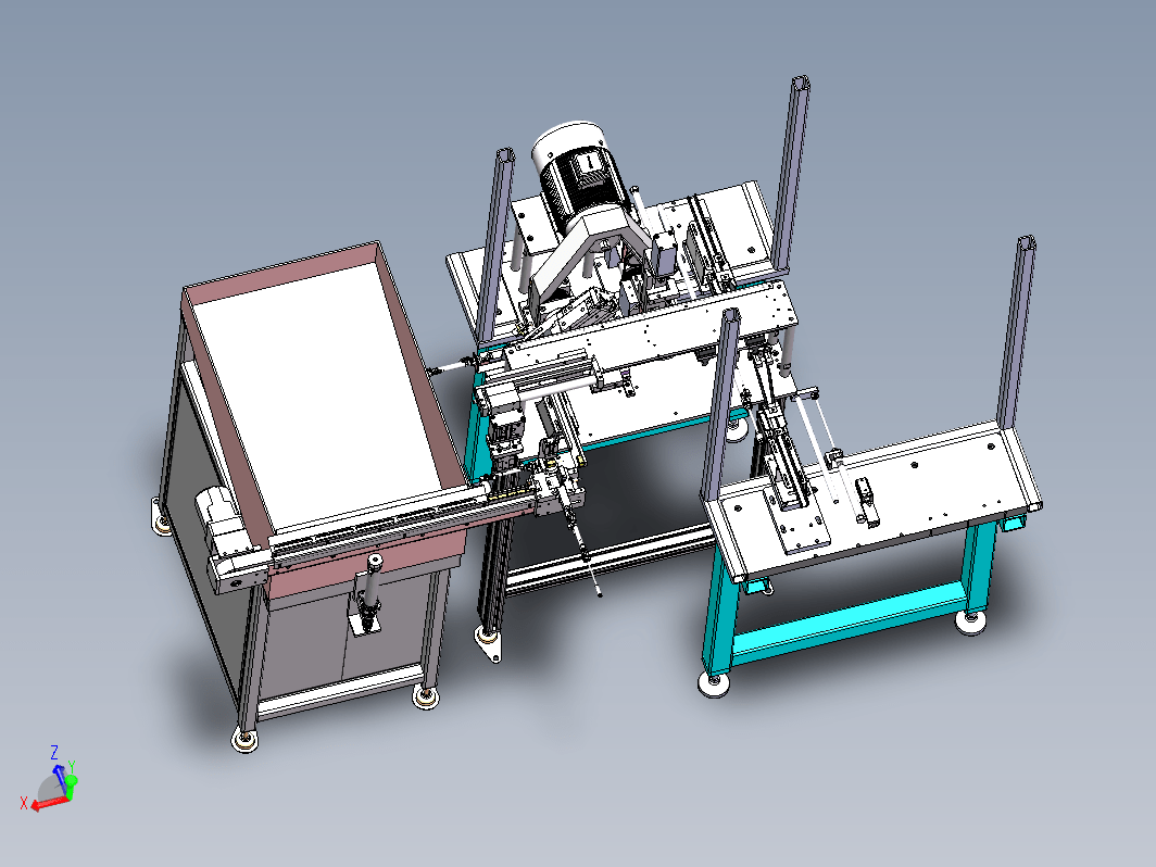 小阀体自动上料+切槽+平面+出料