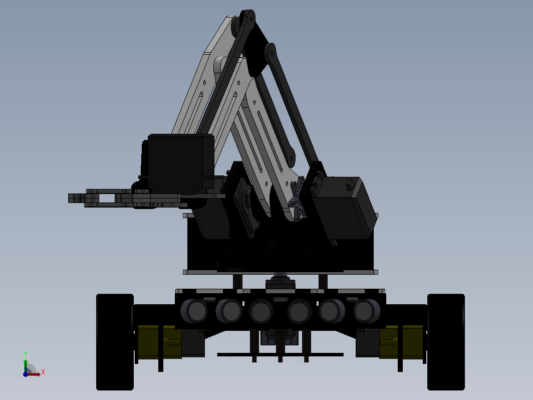 UIRS 3DOF机械臂小车