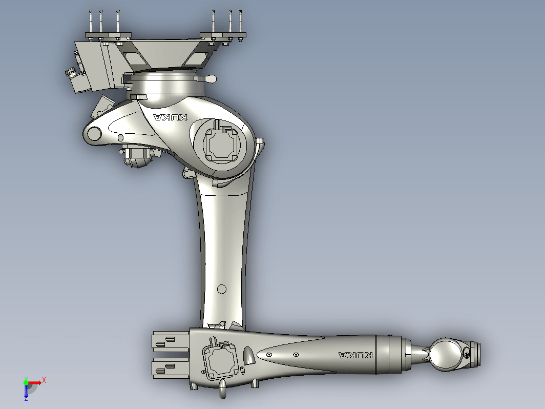 KUKA KR150 R3100 prime 机器人数模