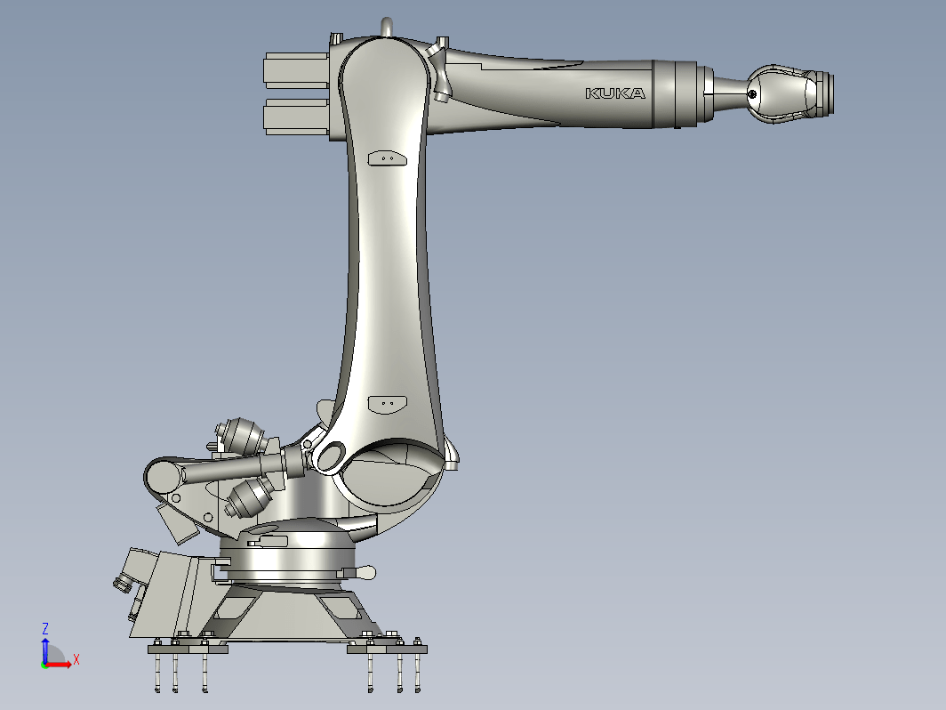 KUKA KR150 R3100 prime 机器人数模