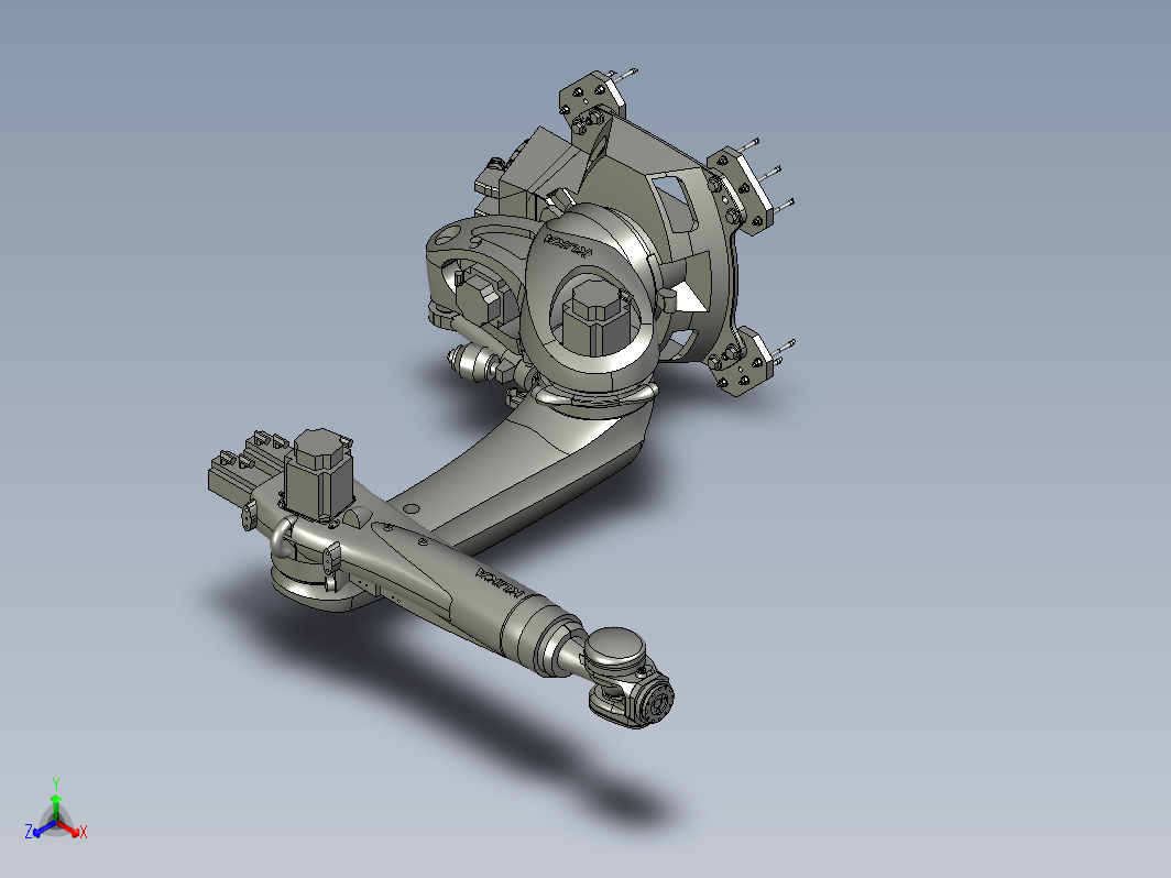 KUKA KR150 R3100 prime 机器人数模