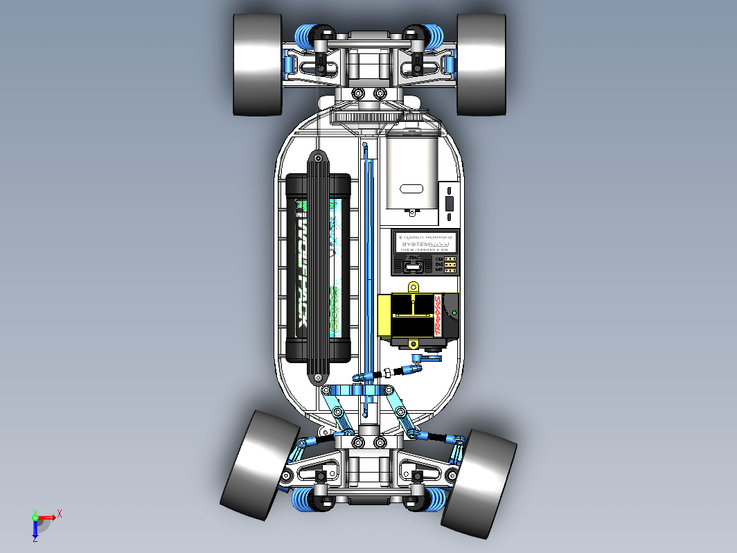 日本田宫Tamiya TT-01 RC遥控车图纸