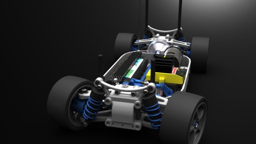 日本田宫Tamiya TT-01 RC遥控车图纸缩略图