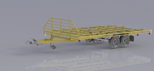 Flatbed Trailer平板拖车缩略图
