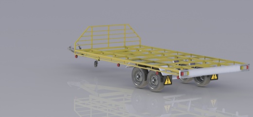 Flatbed Trailer平板拖车缩略图