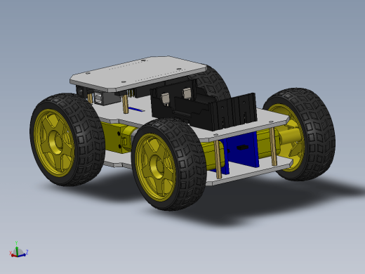 四轮编程小车 Wheeled Robot缩略图