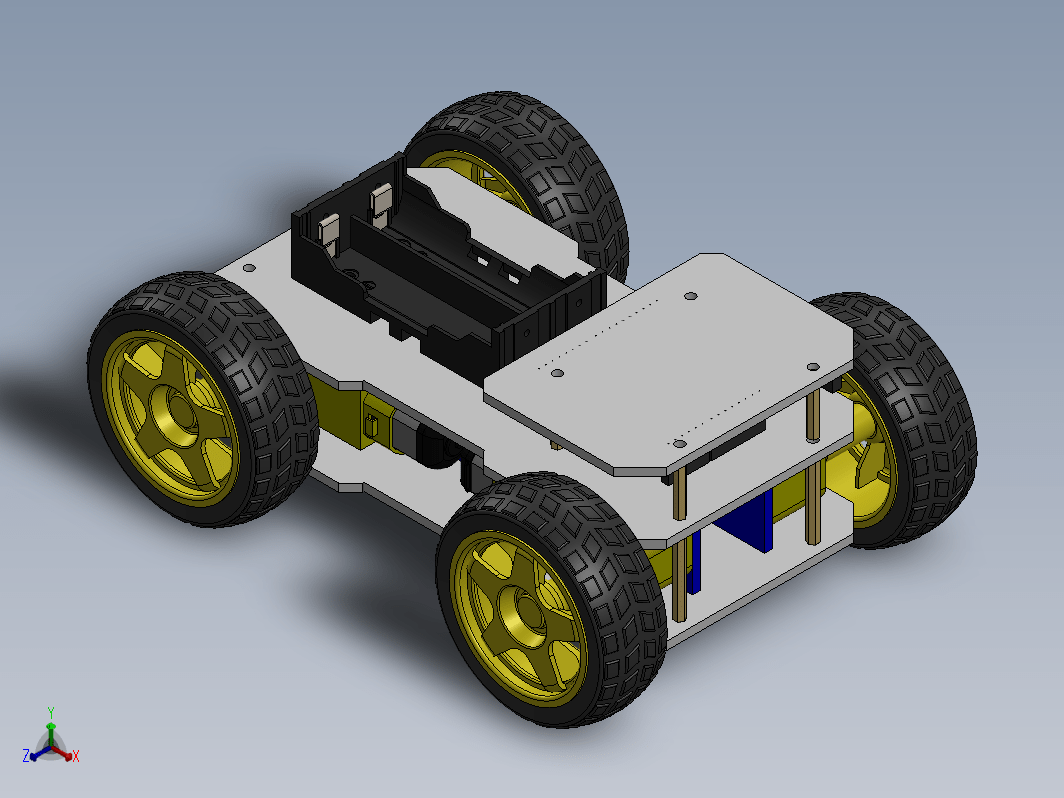 四轮编程小车 Wheeled Robot