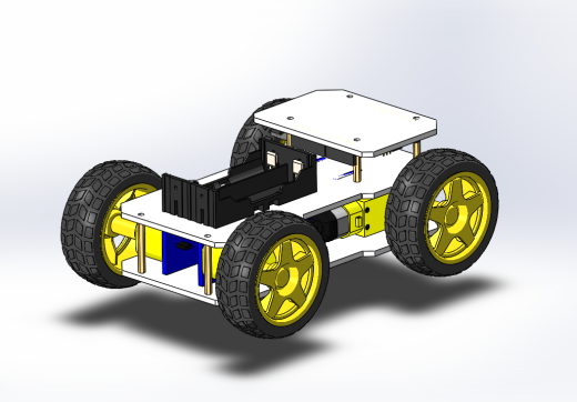 四轮编程小车 Wheeled Robot