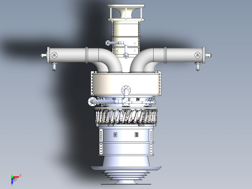 GE MS 3002燃气涡轮发动机缩略图