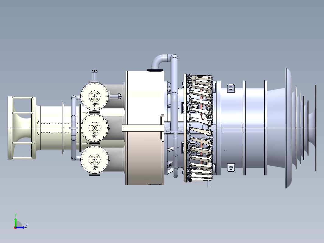 GE MS 3002燃气涡轮发动机