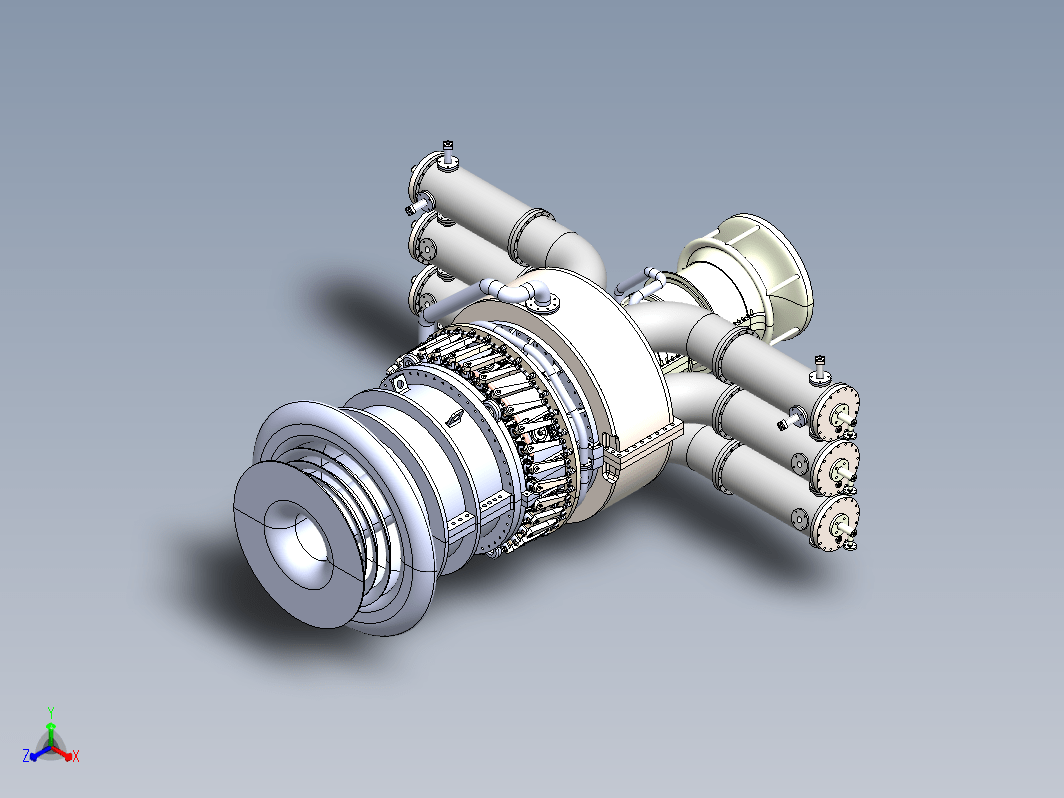 GE MS 3002燃气涡轮发动机