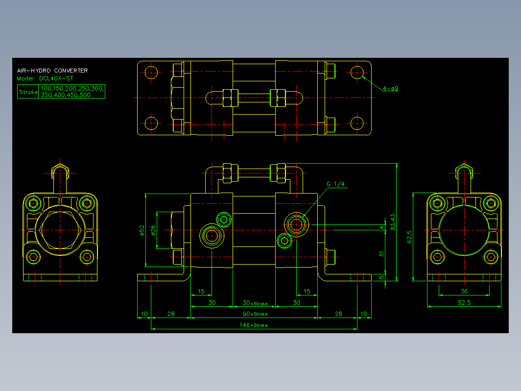 气缸 DC40-L