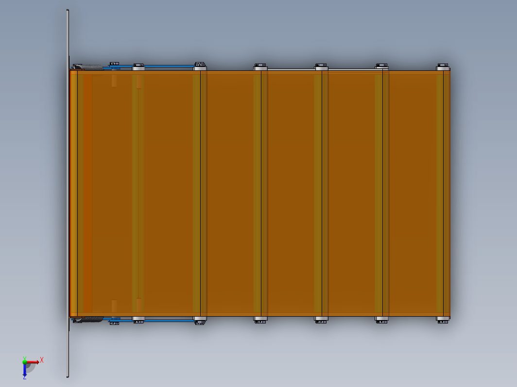 merdiven折叠阶梯结构3D图纸 Solidworks设计 附STEP