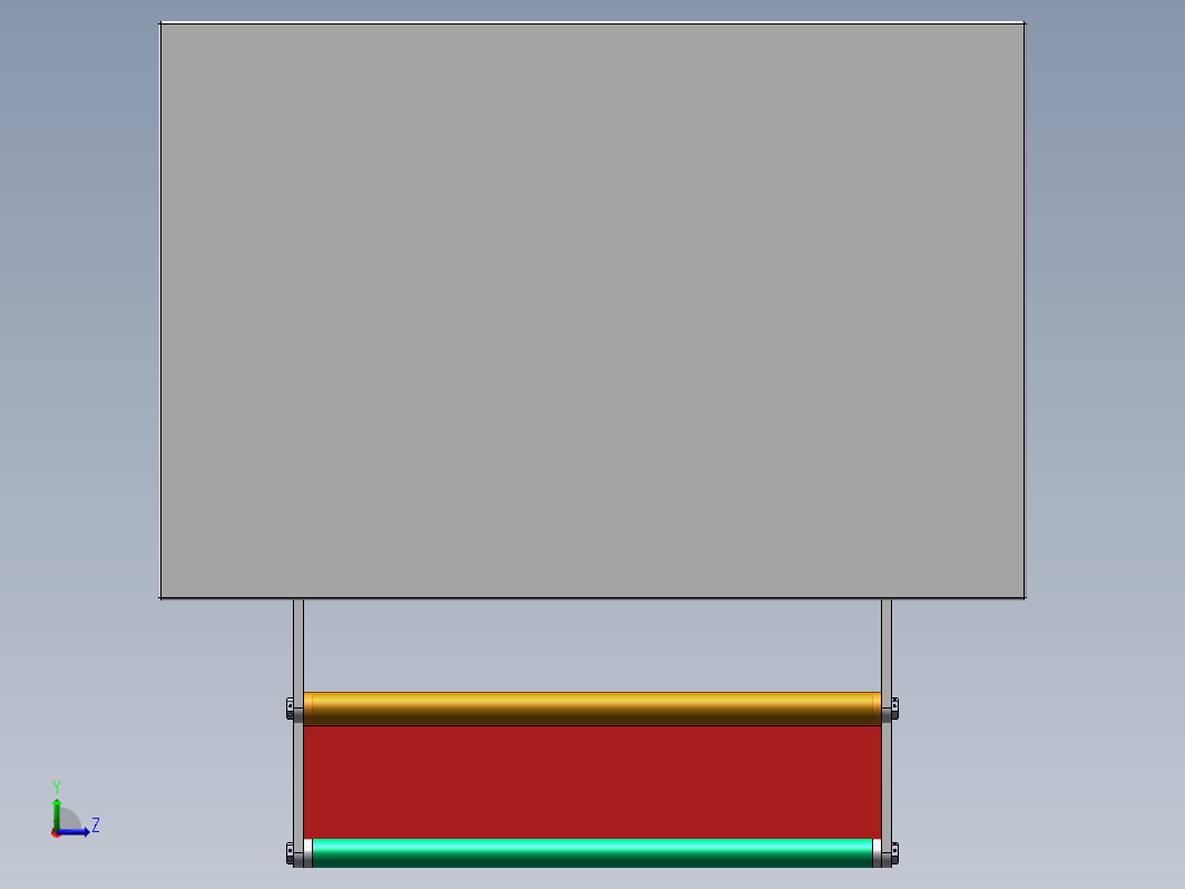 merdiven折叠阶梯结构3D图纸 Solidworks设计 附STEP