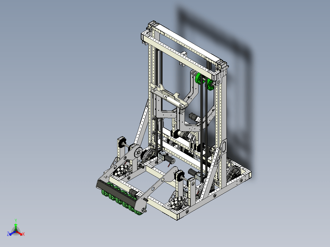 FRC 4635 slimer 2019机器人车