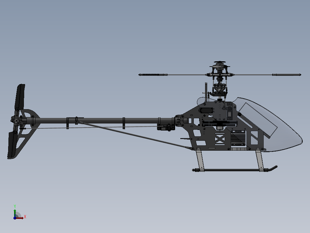 亚拓T-REX 500电动遥控直升飞机