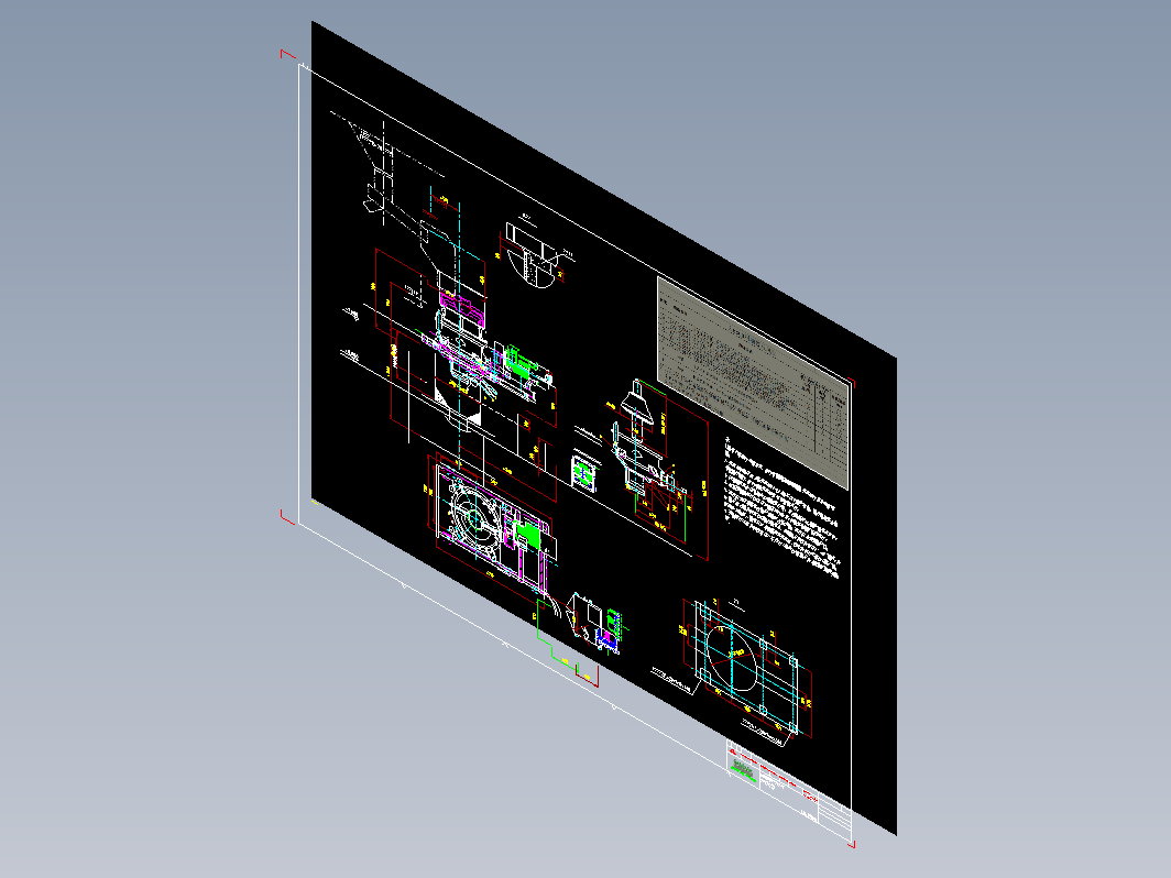 H6800破碎机图纸 设备布置图