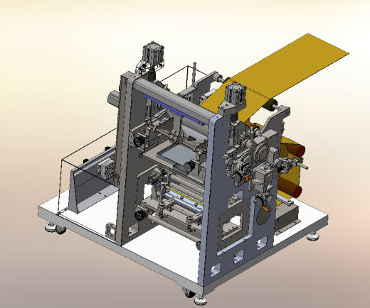 锂电涂布机三维缩略图