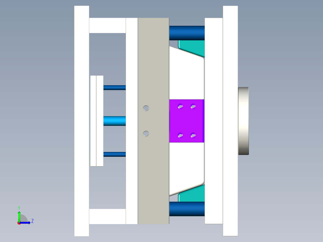 冲压模具 6-cav-Holder mould STP