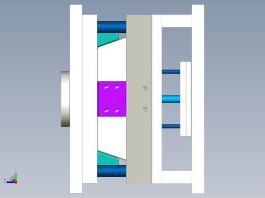 冲压模具 6-cav-Holder mould STP缩略图