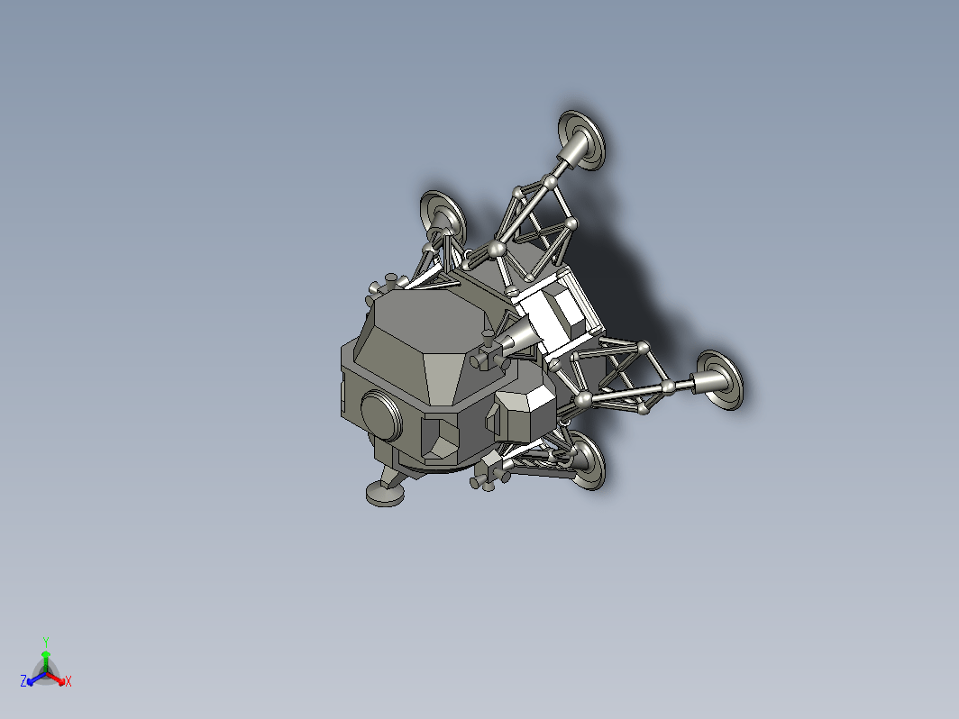 阿波罗11号登月舱简易