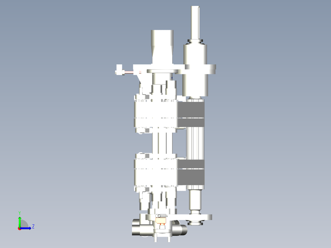 真空输送带模型