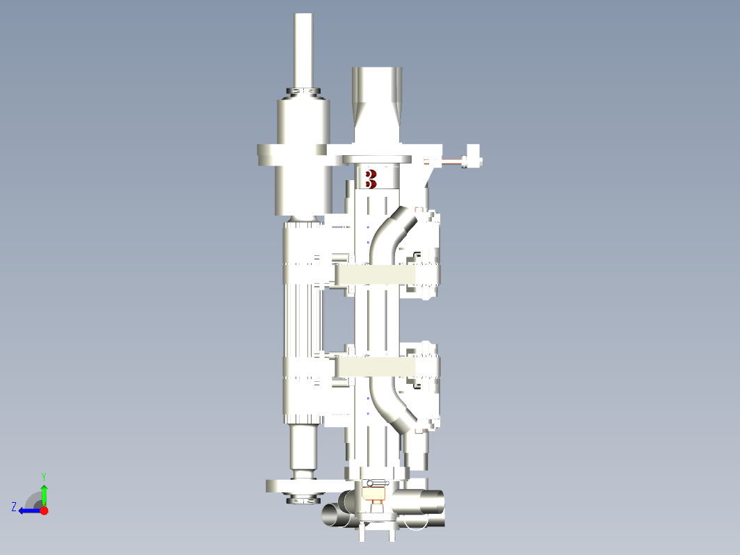 真空输送带模型