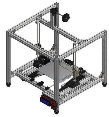 Anet A8 Upgrade 3D打印机结构