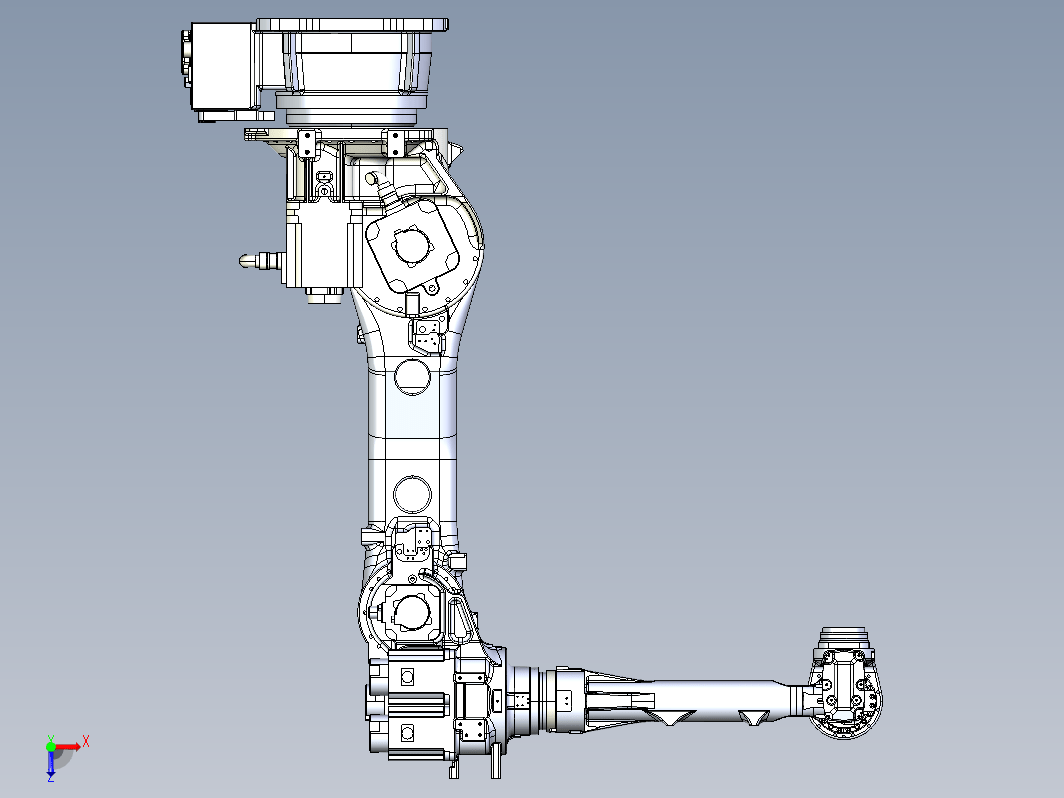 6轴机械手模型