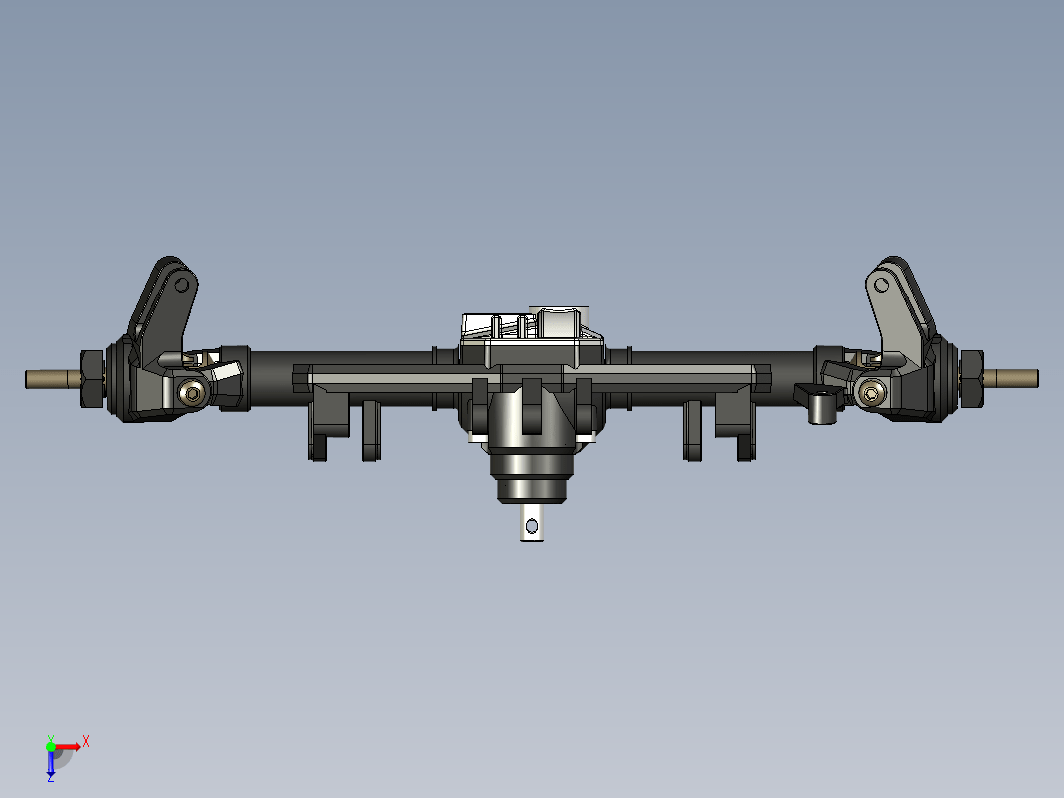 Axial AR44比例模型攀爬车前后轴