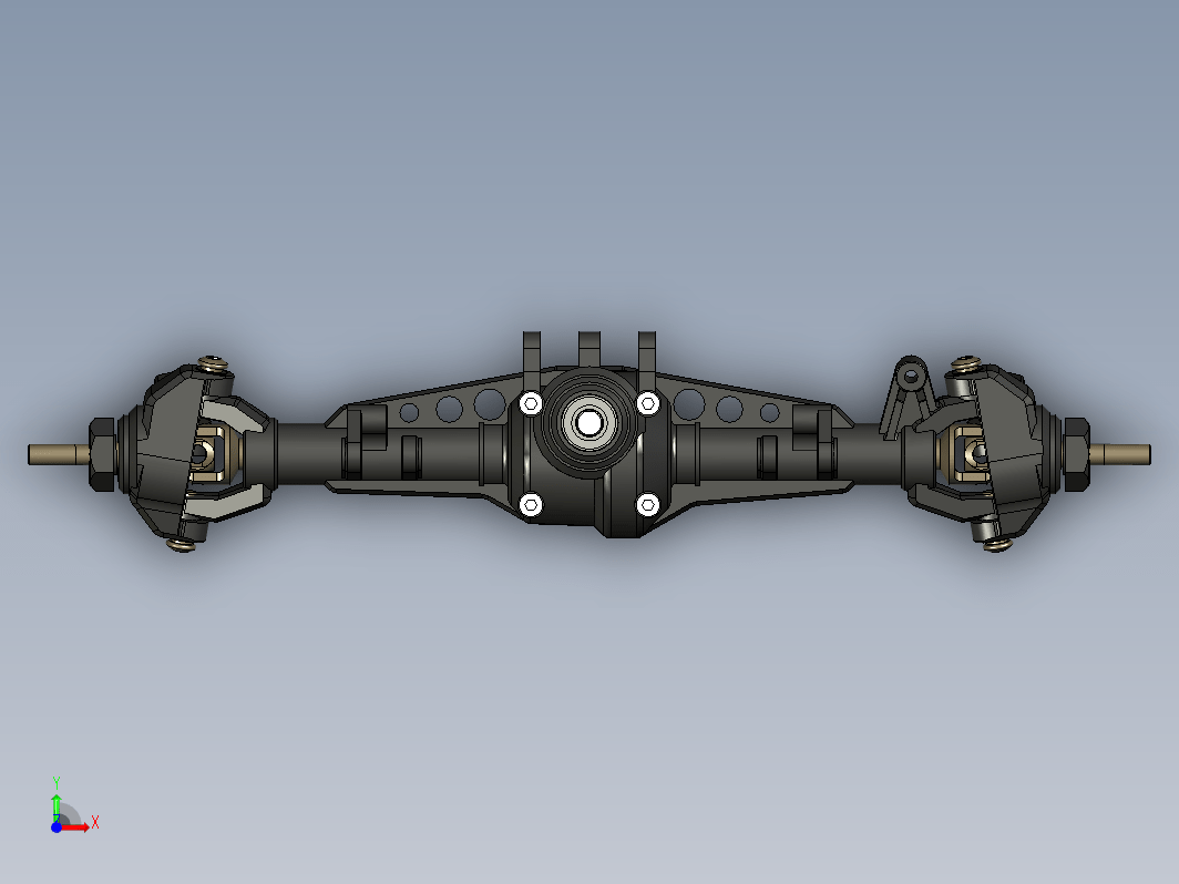 Axial AR44比例模型攀爬车前后轴