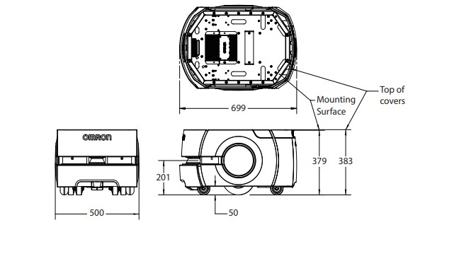 AGV小车 autonomous omron