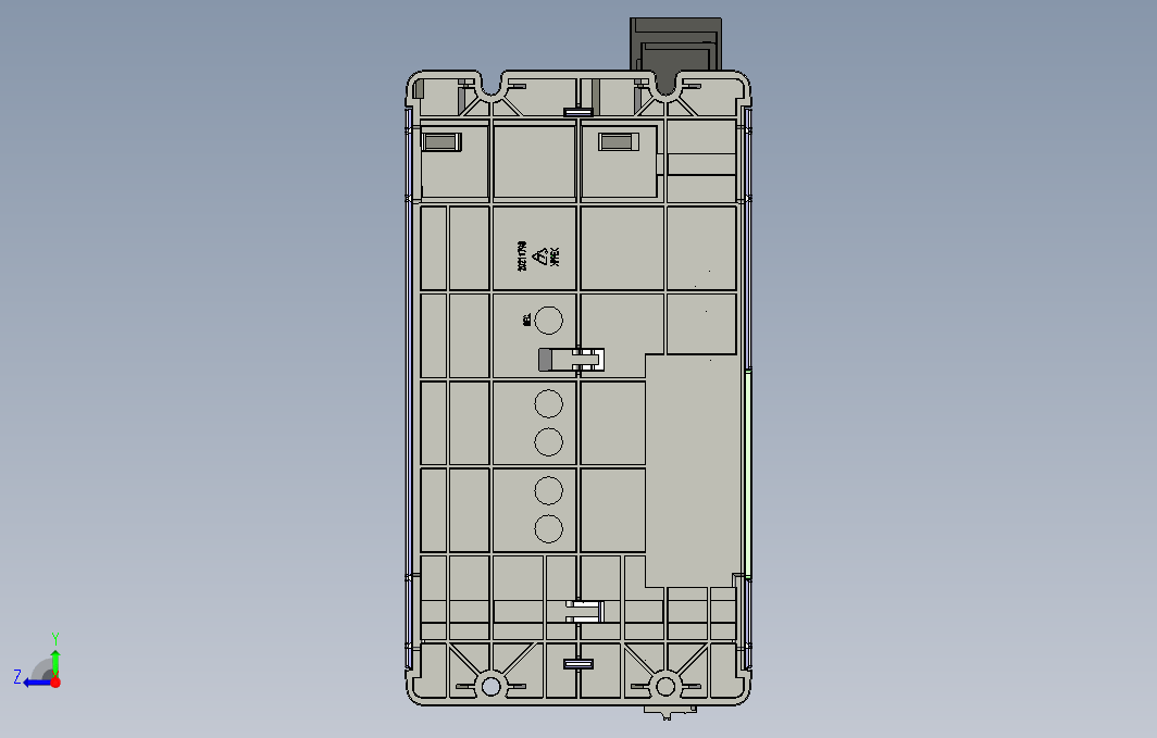 标准型多机传动变频器STEP_B00(MD800整流整机外形3D图)