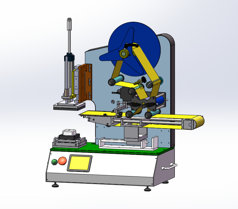 高精度贴标机设计