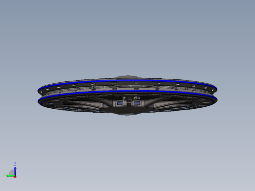 宇宙飞船模型图