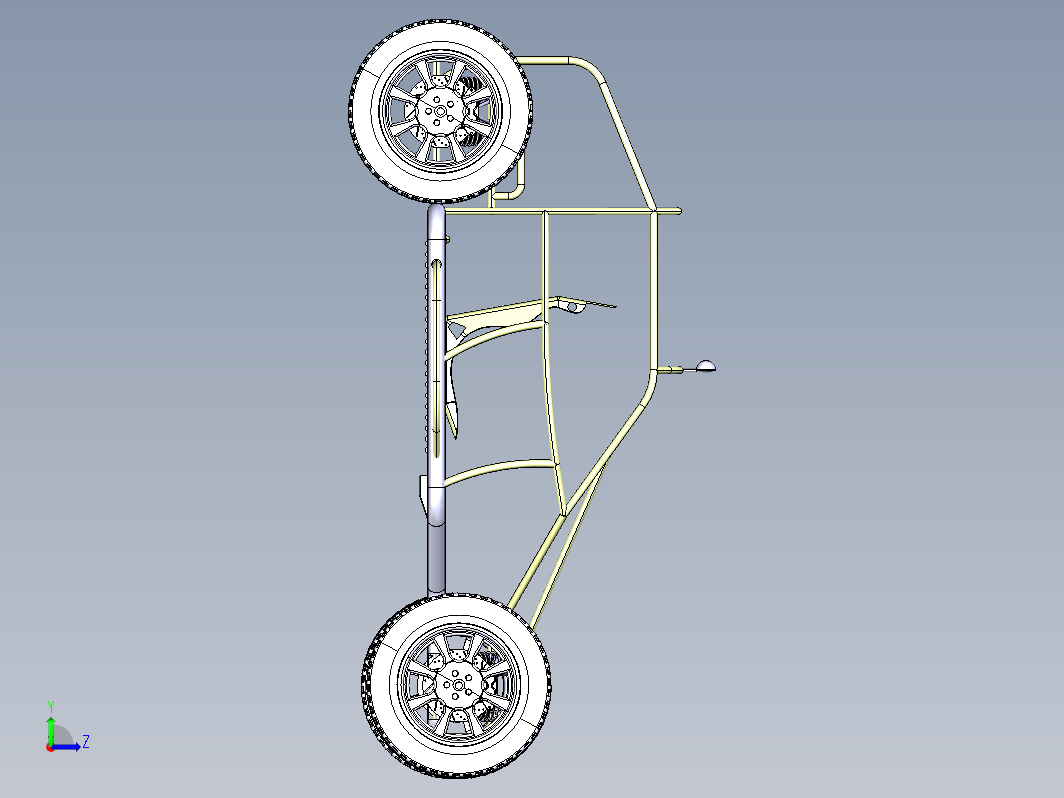 钢管车 catia file