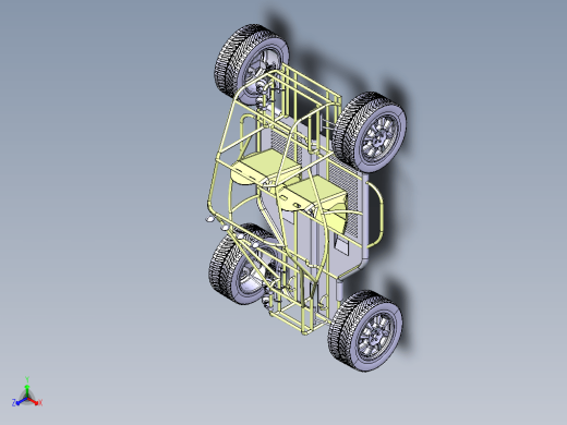钢管车 catia file缩略图