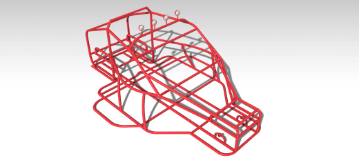 钢管车 catia file缩略图