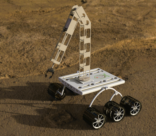 Mars Rover火星表面漫游车简易结构缩略图