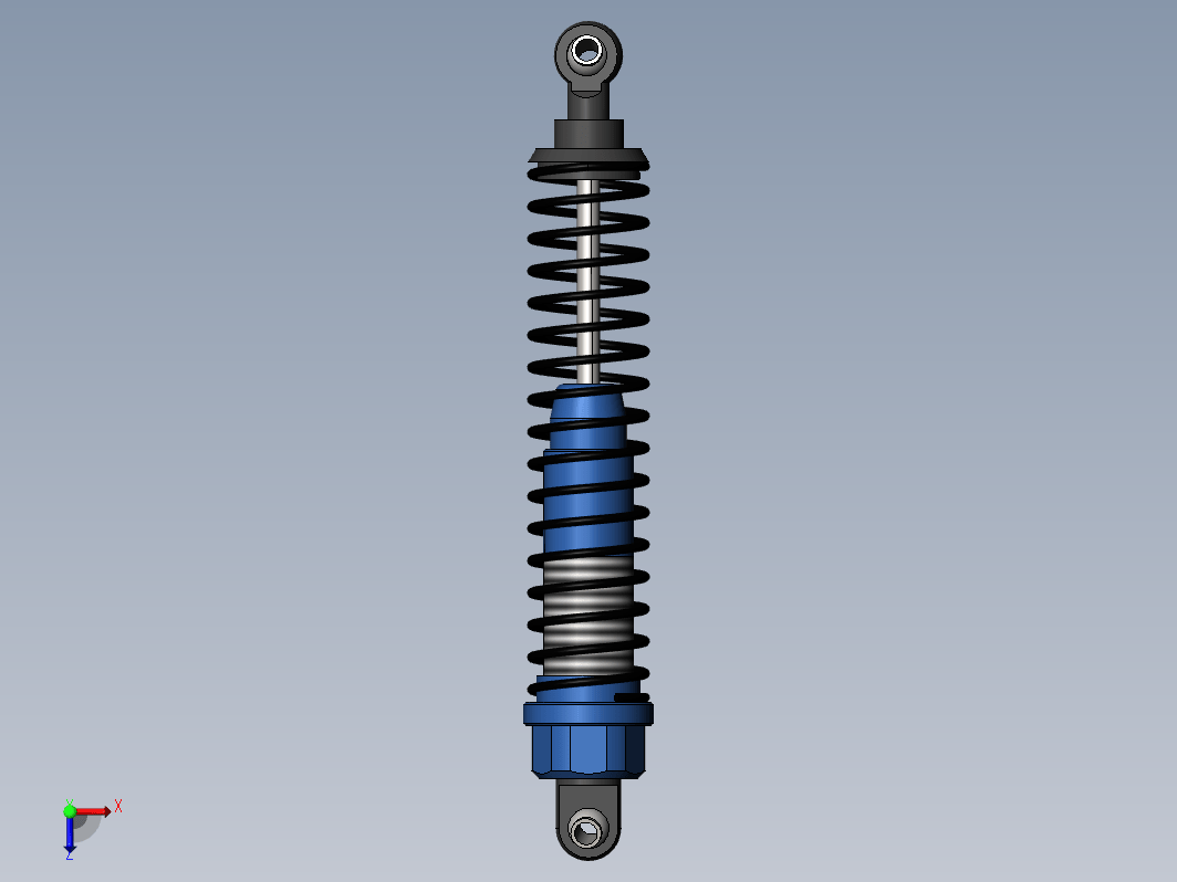 减震器   6633-100mm-shock-absorber SW STP