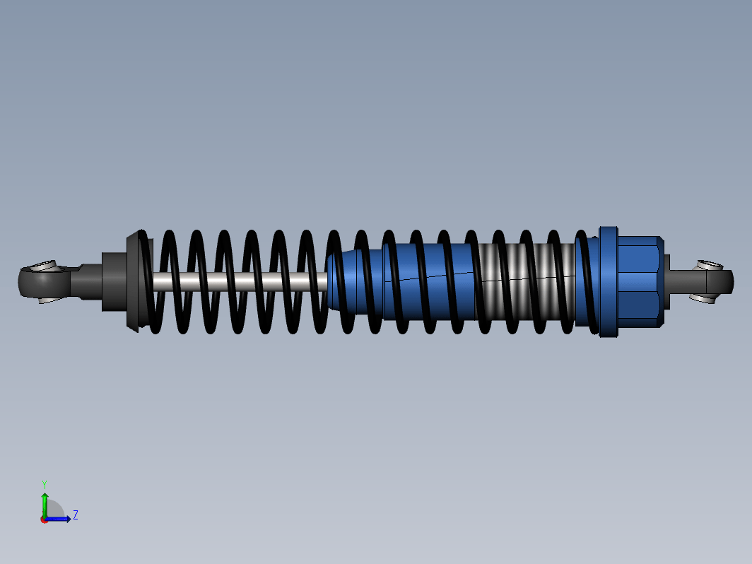 减震器   6633-100mm-shock-absorber SW STP