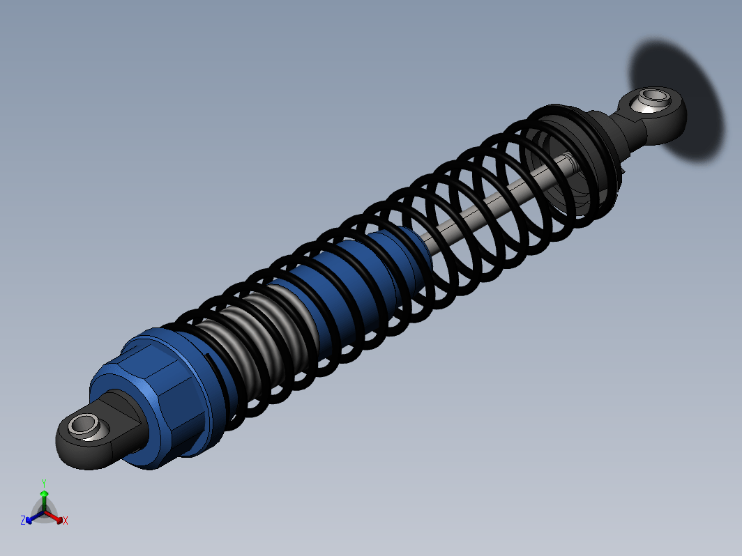 减震器   6633-100mm-shock-absorber SW STP