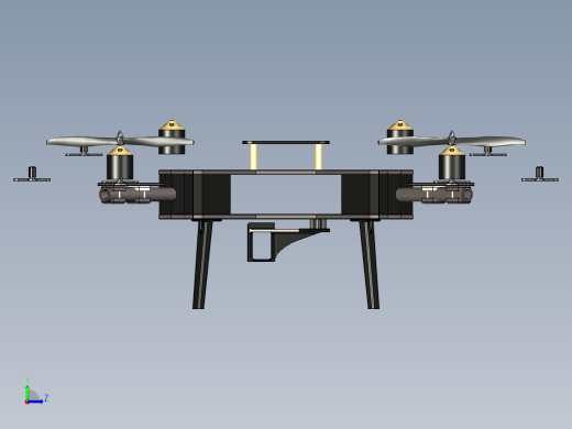 Drone01简易四轴无人机框架缩略图