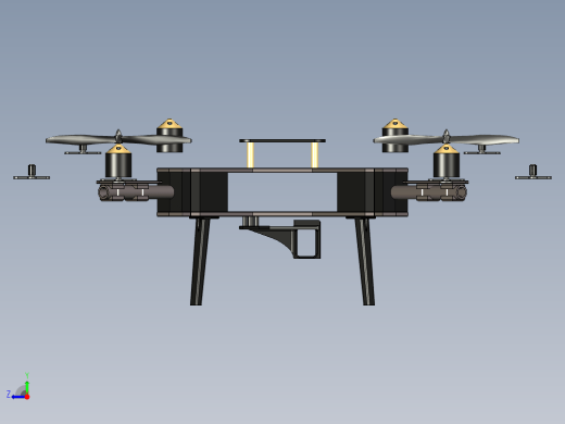 Drone01简易四轴无人机框架缩略图